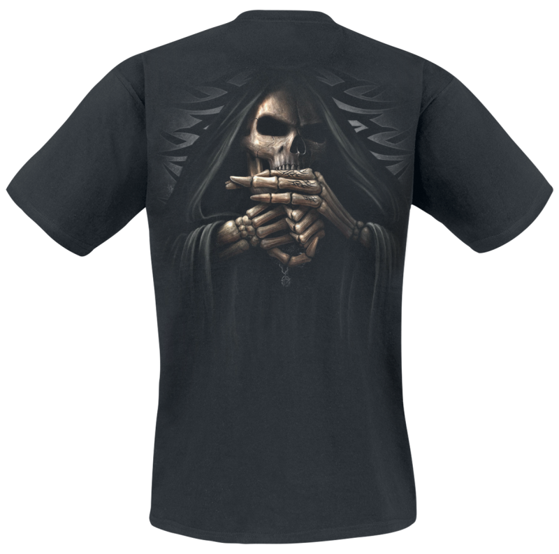 T-Shirt Manches courtes  de Spiral - Bone Finger - S à 4XL - pour Homme - noir - Spiral - View 2