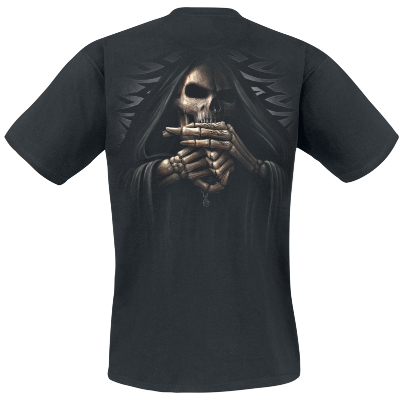 T-Shirt Manches courtes  de Spiral - Bone Finger - S à 4XL - pour Homme - noir - Spiral - View 2