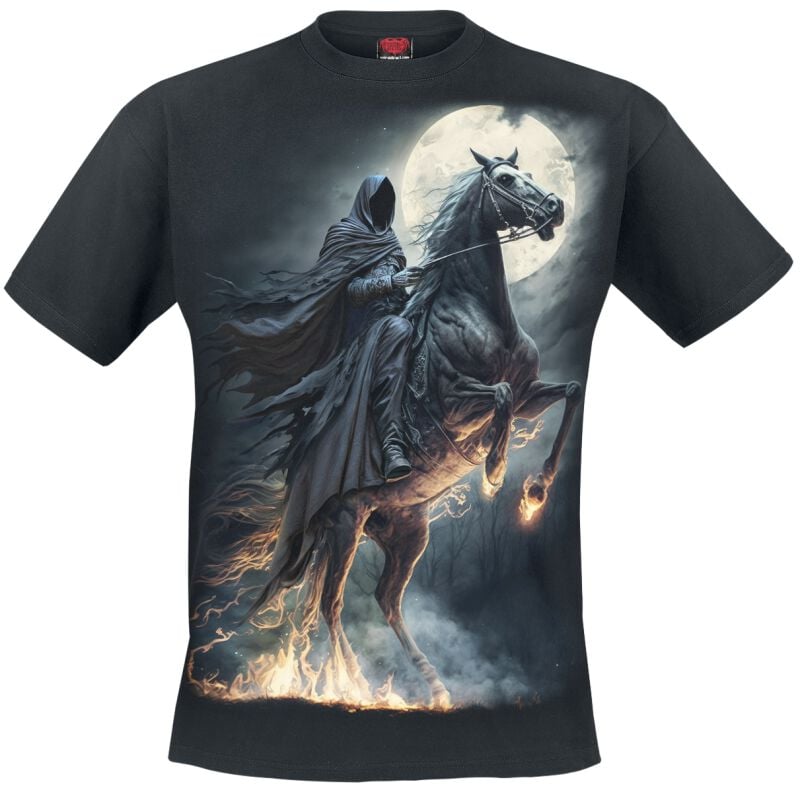 T-Shirt Manches courtes  de Spiral - Shadow Rider - S à 4XL - pour Homme - noir - Spiral