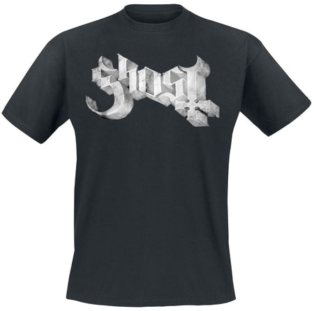 T-Shirt Manches courtes  de Ghost - Marbel Logo - S à XXL - pour Homme - noir - Ghost