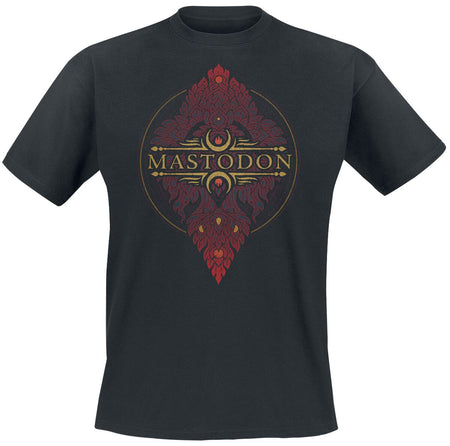 T-Shirt Manches courtes  de Mastodon - Ornamental Logo - S à 3XL - pour Homme - noir - Mastodon