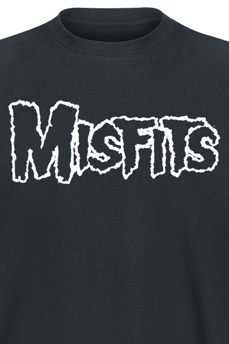 T-Shirt Manches courtes  de Misfits - Logo - S à XXL - pour Homme - noir - Misfits - View 2