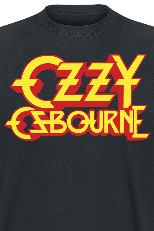 T-Shirt Manches courtes  de Ozzy Osbourne - Classic Logo - S à XXL - pour Homme - noir - Ozzy Osbourne - View 2