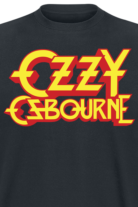 T-Shirt Manches courtes  de Ozzy Osbourne - Classic Logo - S à XXL - pour Homme - noir - Ozzy Osbourne - View 2