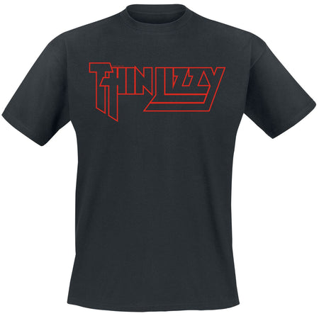T-Shirt Manches courtes  de Thin Lizzy - Life Logo - S à XXL - pour Homme - noir - Thin Lizzy