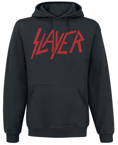 Sweat-shirt à capuche  de Slayer - Classic Logo Distressed - S à XXL - pour Homme - noir - Slayer