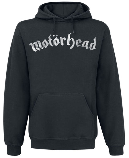 Sweat-shirt à capuche  de Motörhead - Distressed Logo - S à M - pour Homme - noir - Motörhead