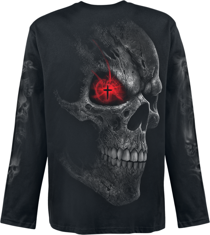T-shirt manches longues  de Spiral - Death Stare - M à XXL - pour Homme - noir - Spiral - View 2