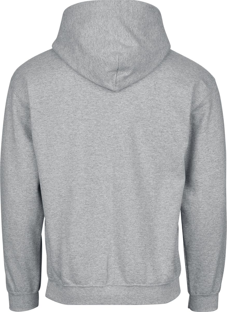 Sweat-shirt à capuche  de Iron Maiden - Logo - S à XXL - pour Homme - gris - Iron Maiden - View 2