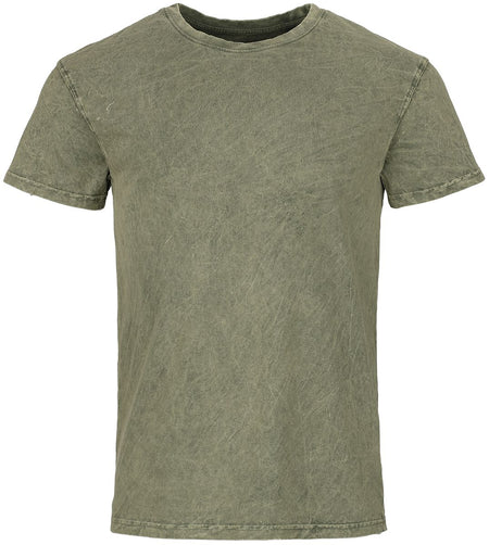 T-Shirt Manches courtes  de Outer Vision - T-Shirt Rex - S à L - pour Homme - kaki - Outer Vision