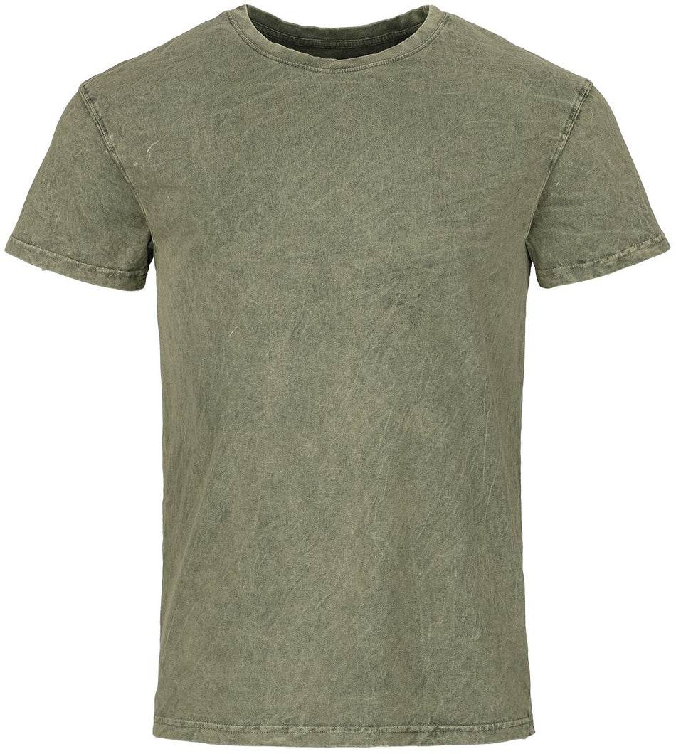 T-Shirt Manches courtes  de Outer Vision - T-Shirt Rex - S à L - pour Homme - kaki - Outer Vision