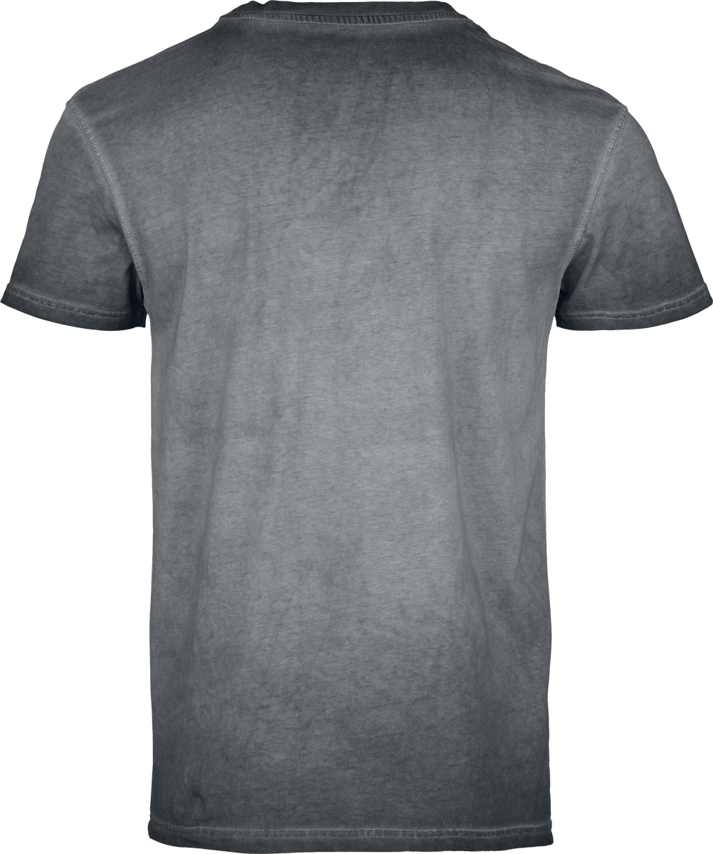 T-Shirt Manches courtes  de Outer Vision - T-Shirt DDD22 - S à 3XL - pour Homme - gris - Outer Vision - View 2