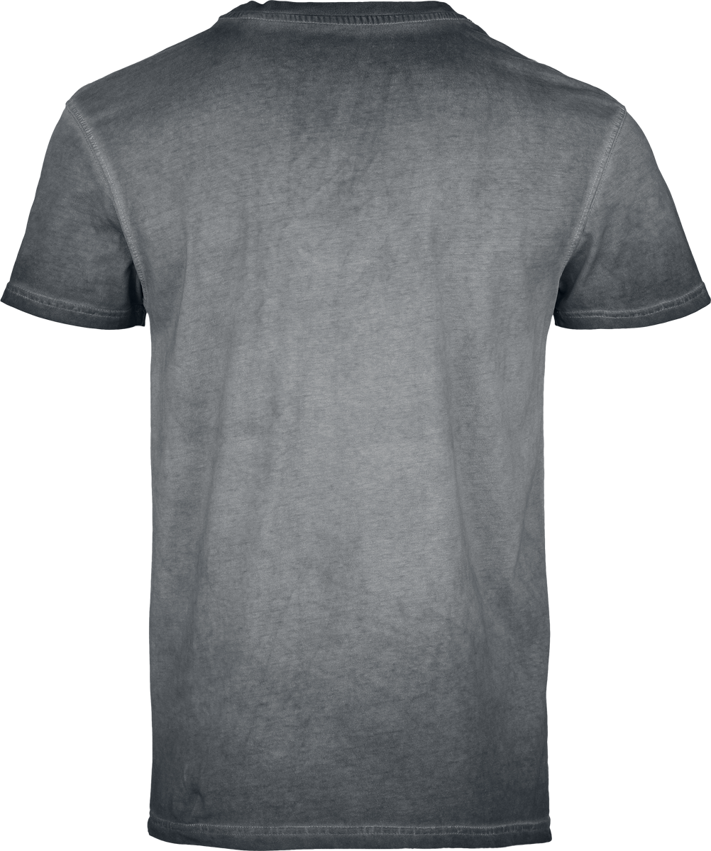 T-Shirt Manches courtes  de Outer Vision - T-Shirt DDD22 - S à 4XL - pour Homme - gris - Outer Vision - View 2