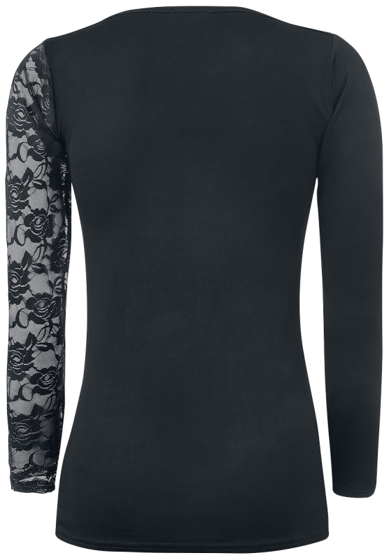 T-shirt manches longues  de Spiral - Celtic Unicorn - S à XXL - pour Femme - noir - Spiral - View 2