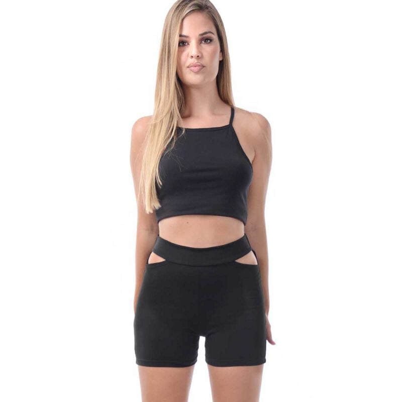 Short Sexy  de Outer Vision - Estrella - Short - S à XXL - pour Femme - noir - Outer Vision
