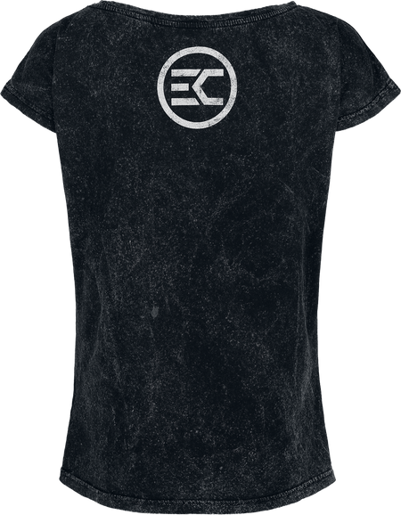 T-Shirt Manches courtes  de Electric Callboy - All Night Long - M à XXL - pour Femme - anthracite - Electric Callboy - View 2