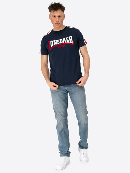 T-Shirt Manches courtes  de Lonsdale London - MERRYN - S à M - pour Homme - marine - Lonsdale London - View 2