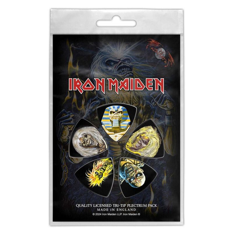 Lot de médiators  de Iron Maiden - Classic Albums - pour Unisexe - multicolore - Iron Maiden