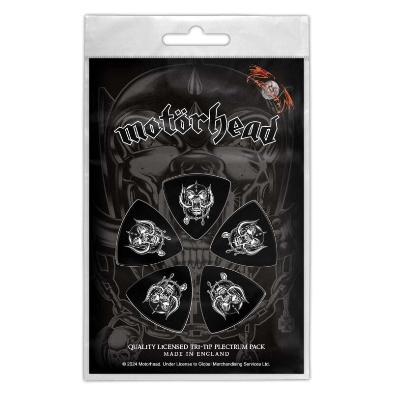 Lot de médiators  de Motörhead - Warpig - pour Indifférent - multicolore - Motörhead
