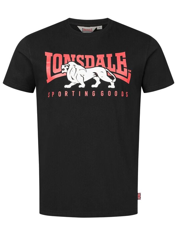 T-Shirt Manches courtes  de Lonsdale London - ERVAN - M - pour Homme - noir - Lonsdale London