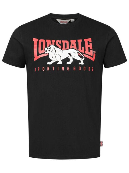 T-Shirt Manches courtes  de Lonsdale London - ERVAN - M - pour Homme - noir - Lonsdale London
