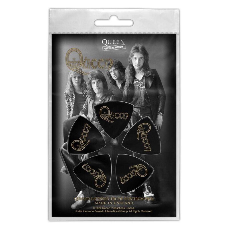 Lot de médiators  de Queen - Logo - pour Unisexe - multicolore - Queen