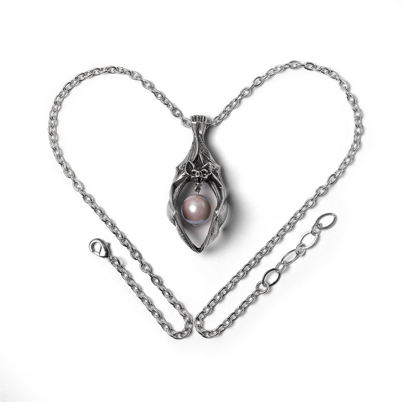 Collier Gothic de Alchemy Gothic - Vampire's Eye - pour Unisexe - couleur argent - Alchemy Gothic - View 2