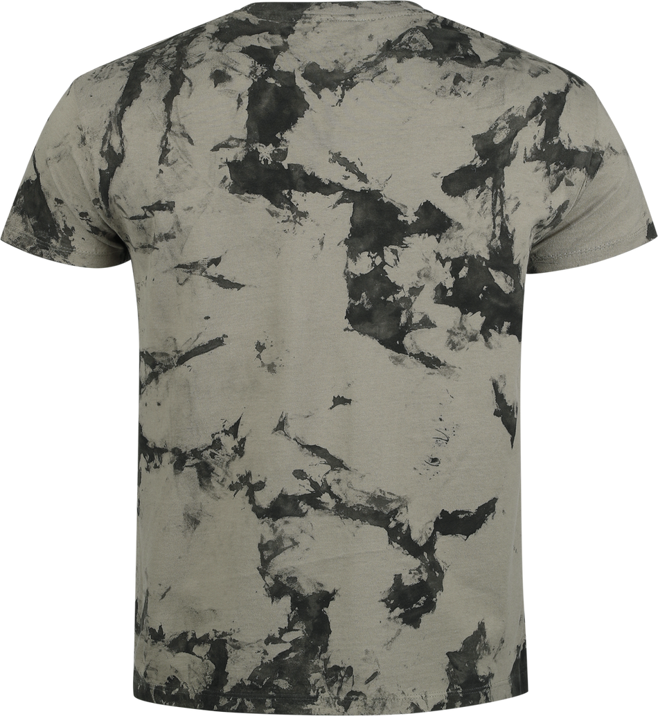 T-Shirt Manches courtes  de Outer Vision - T-Shirt Rex - M à L - pour Homme - olive - Outer Vision - View 2