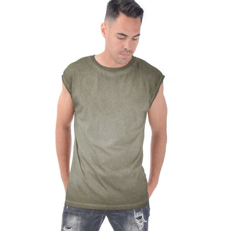 T-Shirt Manches courtes  de Outer Vision - Xavi - Haut - S à XXL - pour Homme - olive - Outer Vision