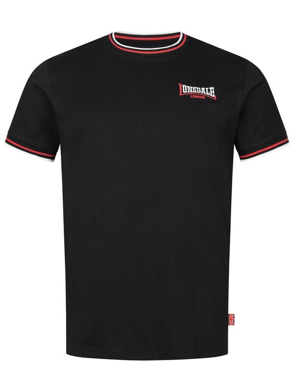 T-Shirt Manches courtes  de Lonsdale London - QUIN - S à XXL - pour Homme - noir - Lonsdale London
