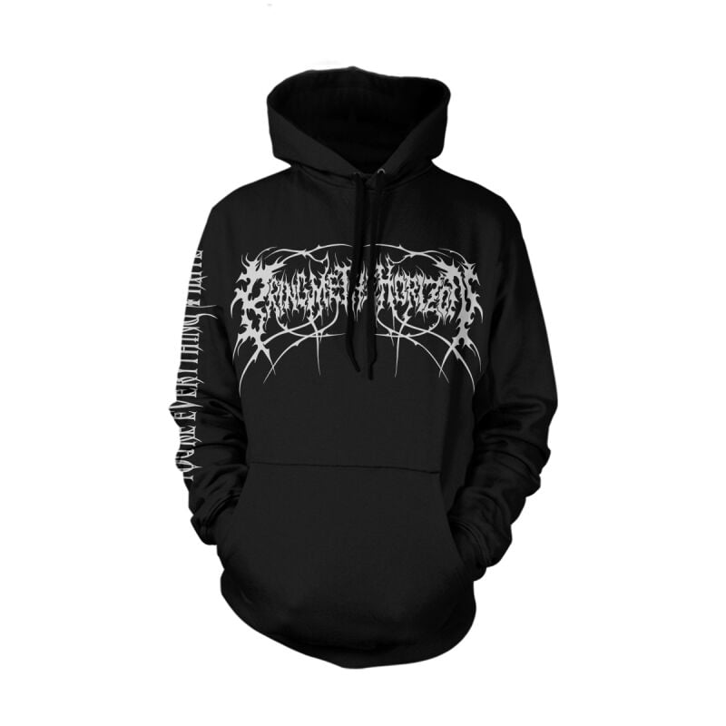 Sweat-shirt à capuche  de Bring Me The Horizon - Black Metal Genexis - S à XXL - pour Homme - noir - Bring Me The Horizon