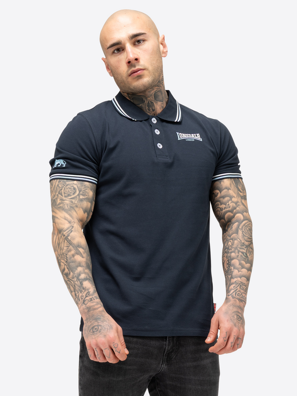 Polo  de Lonsdale London - EASTLEIGH - S à XXL - pour Homme - marine - Lonsdale London - View 2