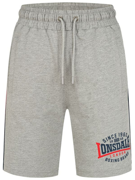 Short  de Lonsdale London - SANDOWN - S à M - pour Homme - gris chiné - Lonsdale London