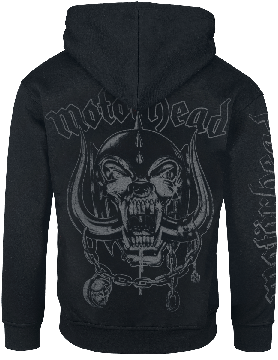 Sweat-shirt à capuche  de Motörhead - Warpig - S à XXL - pour Homme - noir - Motörhead - View 2