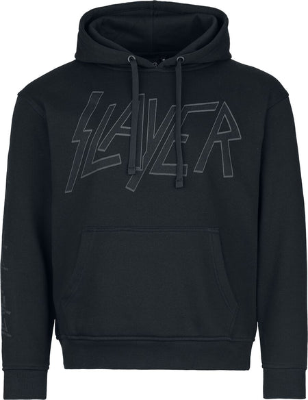 Sweat-shirt à capuche  de Slayer - Skull - S à L - pour Homme - noir - Slayer