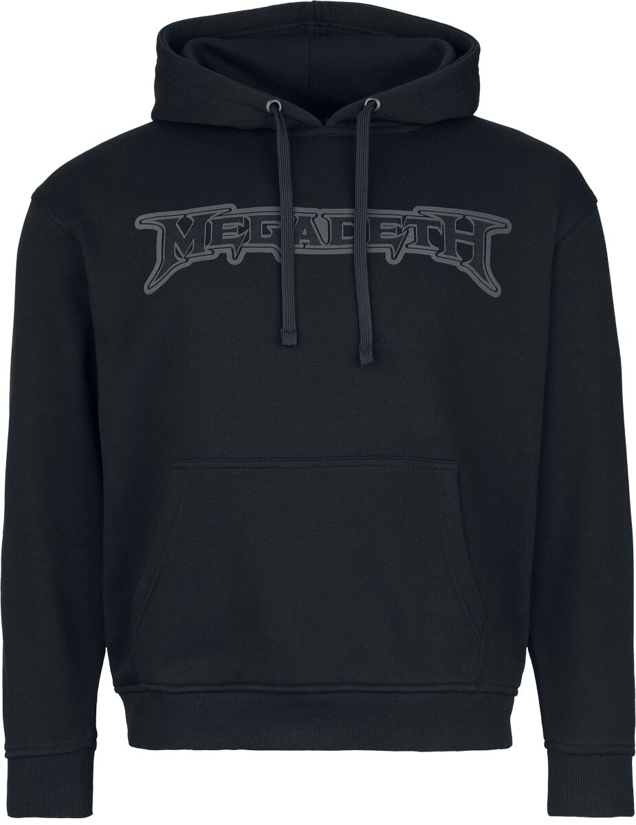 Sweat-shirt à capuche  de Megadeth - Skull - S à XXL - pour Homme - noir - Megadeth