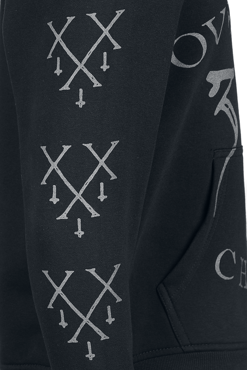 Sweat-shirt à capuche  de Behemoth - Living Christ Silver - S à XXL - pour Homme - noir - Behemoth - View 2