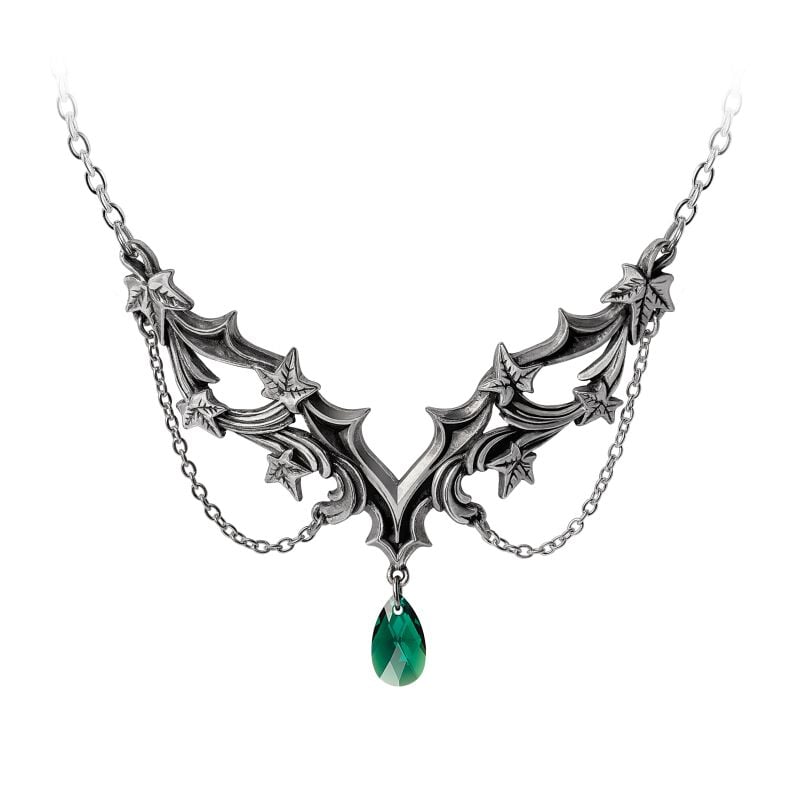Collier Gothic de Alchemy Gothic - Churchyard - pour Femme - couleur argent - Alchemy Gothic