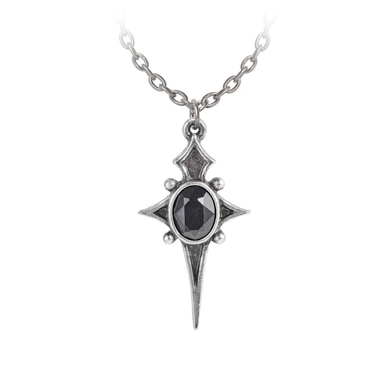 Collier Gothic de Alchemy Gothic - Collier Étoile Alchemy Gothic - pour Unisexe - noir/argent - Alchemy Gothic