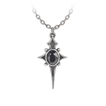 Collier Gothic de Alchemy Gothic - Collier Étoile Alchemy Gothic - pour Unisexe - noir/argent - Alchemy Gothic