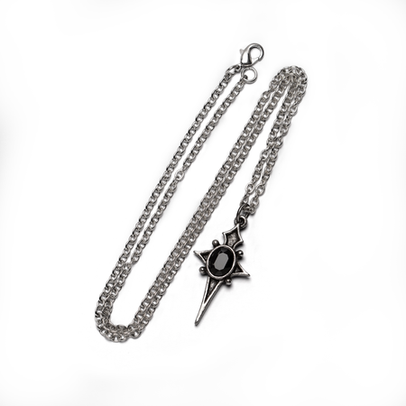 Collier Gothic de Alchemy Gothic - Collier Étoile Alchemy Gothic - pour Unisexe - noir/argent - Alchemy Gothic - View 2