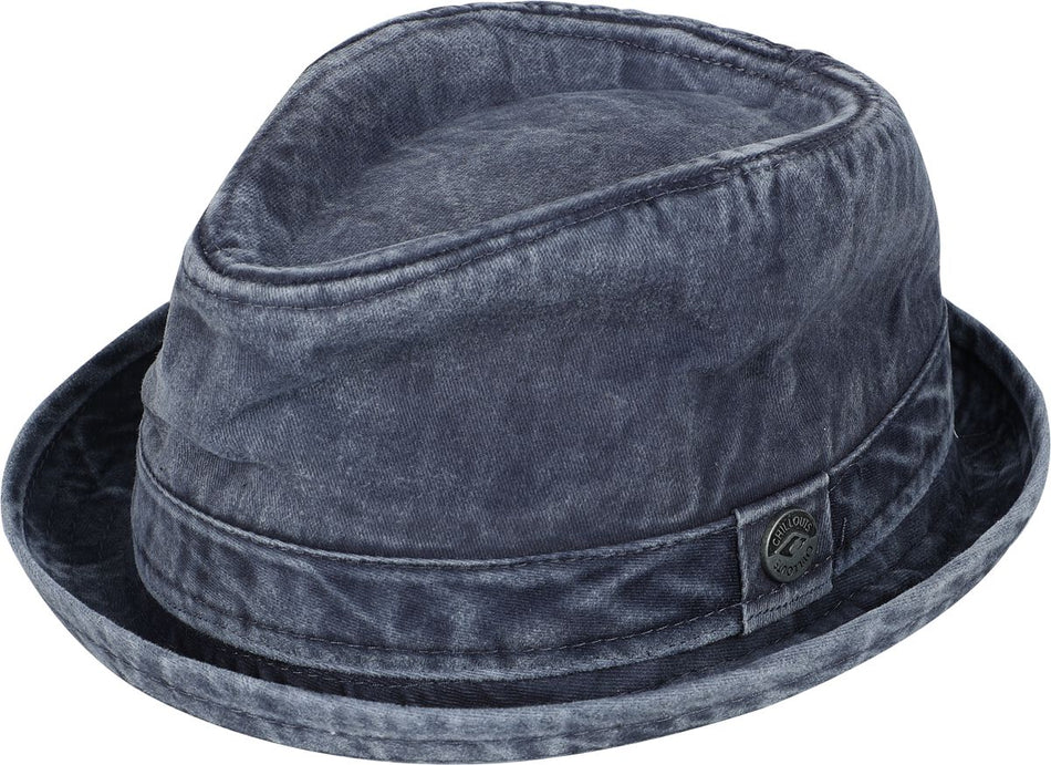 Chapeau  de Chillouts - Sligo Hat Blue Washed - pour Unisexe - jean/bleu - Chillouts