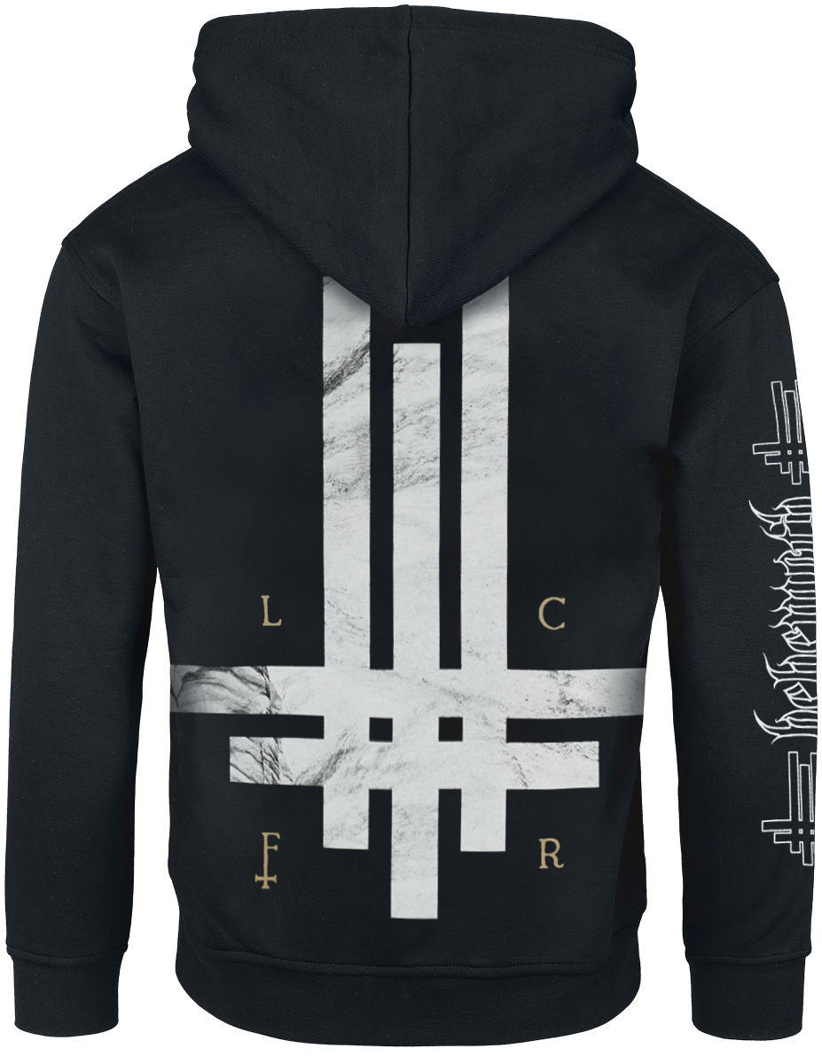 Sweat-shirt à capuche  de Behemoth - Tricross - S à XXL - pour Homme - noir - Behemoth - View 2