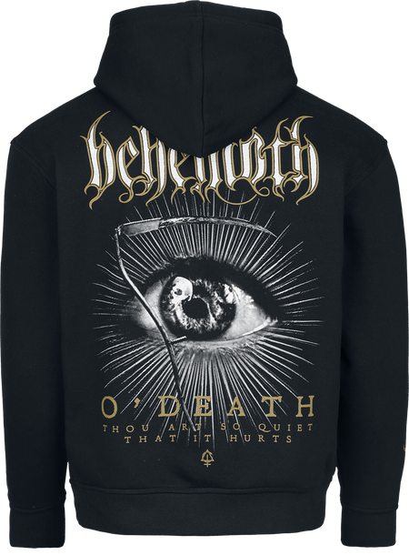 Sweat-shirt à capuche  de Behemoth - O' Death - S à M - pour Homme - noir - Behemoth - View 2