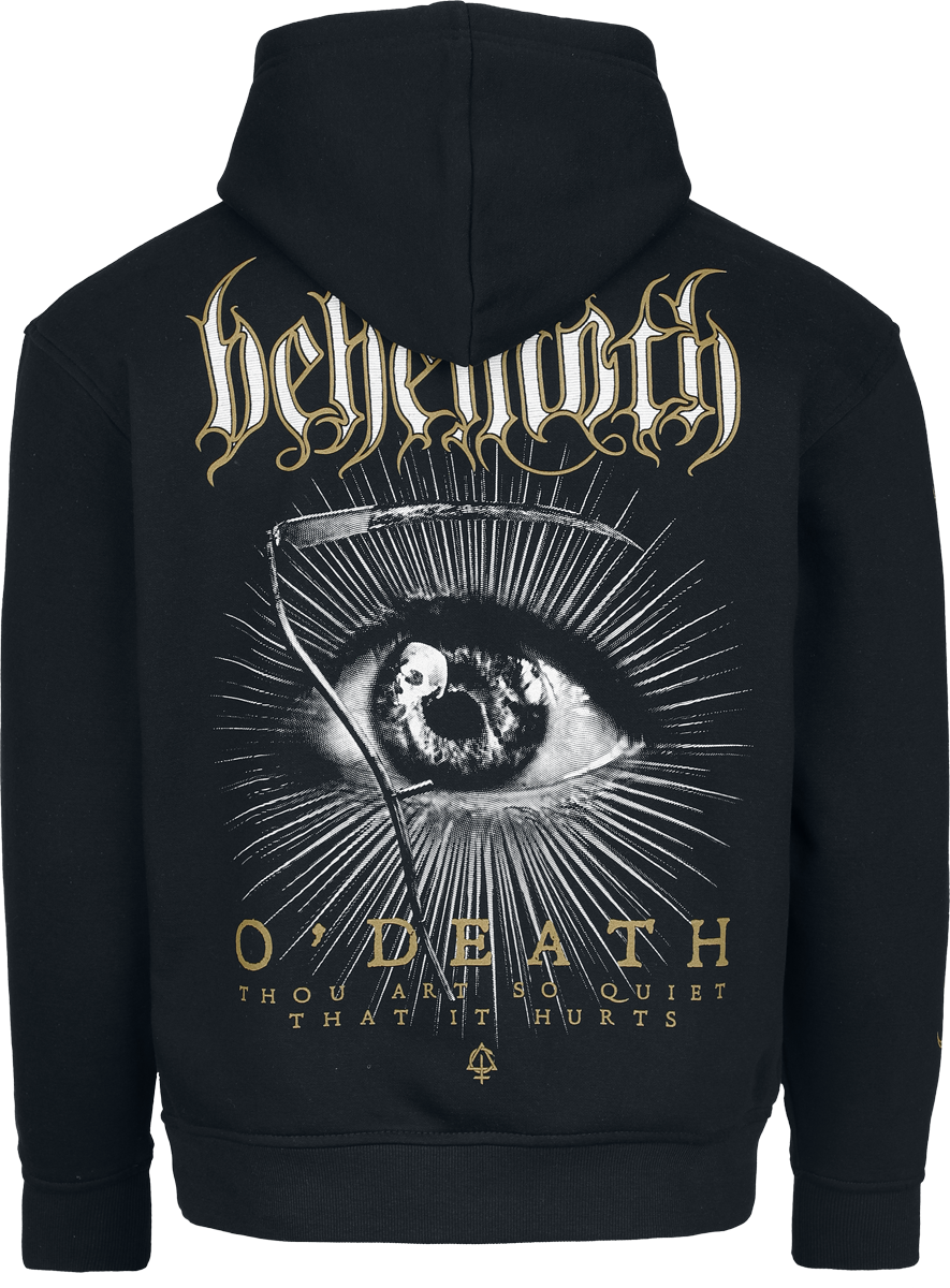 Sweat-shirt à capuche  de Behemoth - O' Death - S à M - pour Homme - noir - Behemoth - View 2