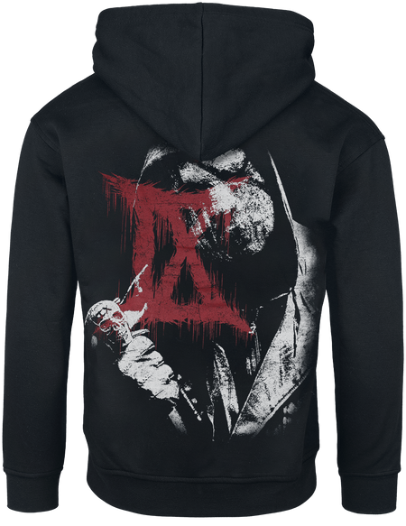 Sweat-shirt à capuche  de Ice Nine Kills - IX - L - pour Homme - noir - Ice Nine Kills - View 2