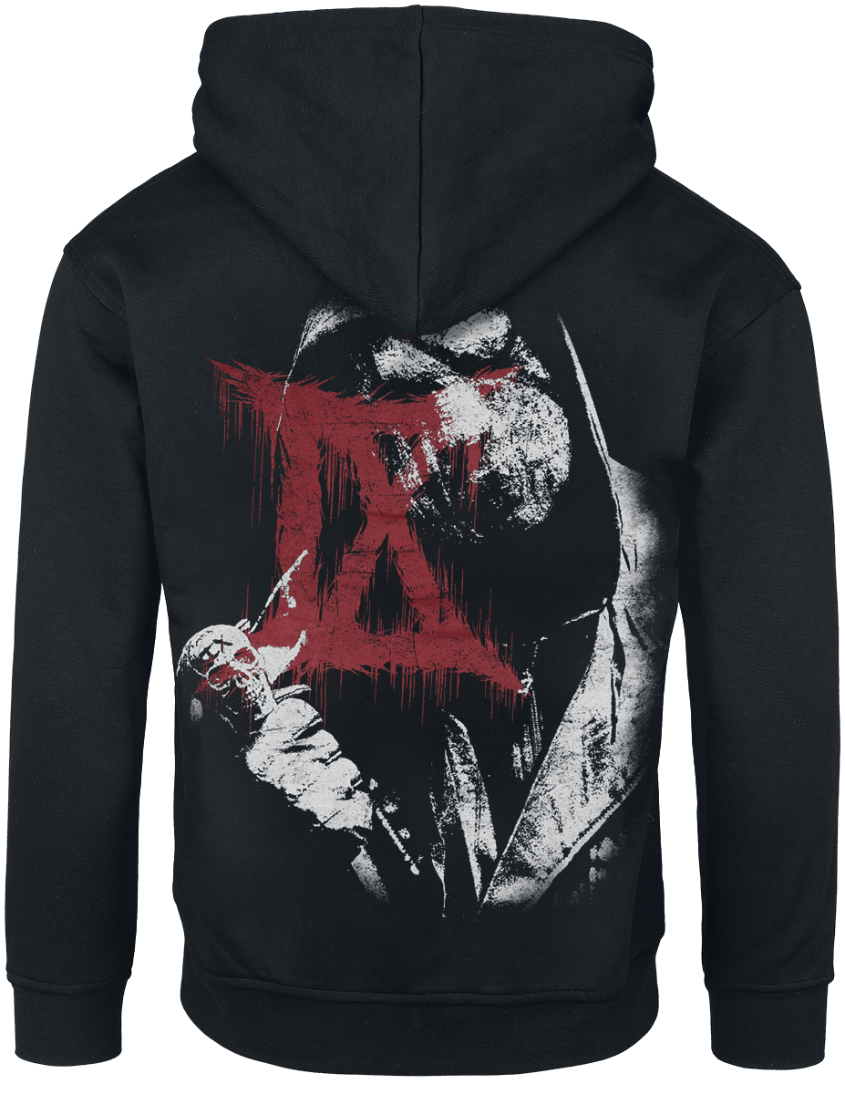Sweat-shirt à capuche  de Ice Nine Kills - IX - L - pour Homme - noir - Ice Nine Kills - View 2