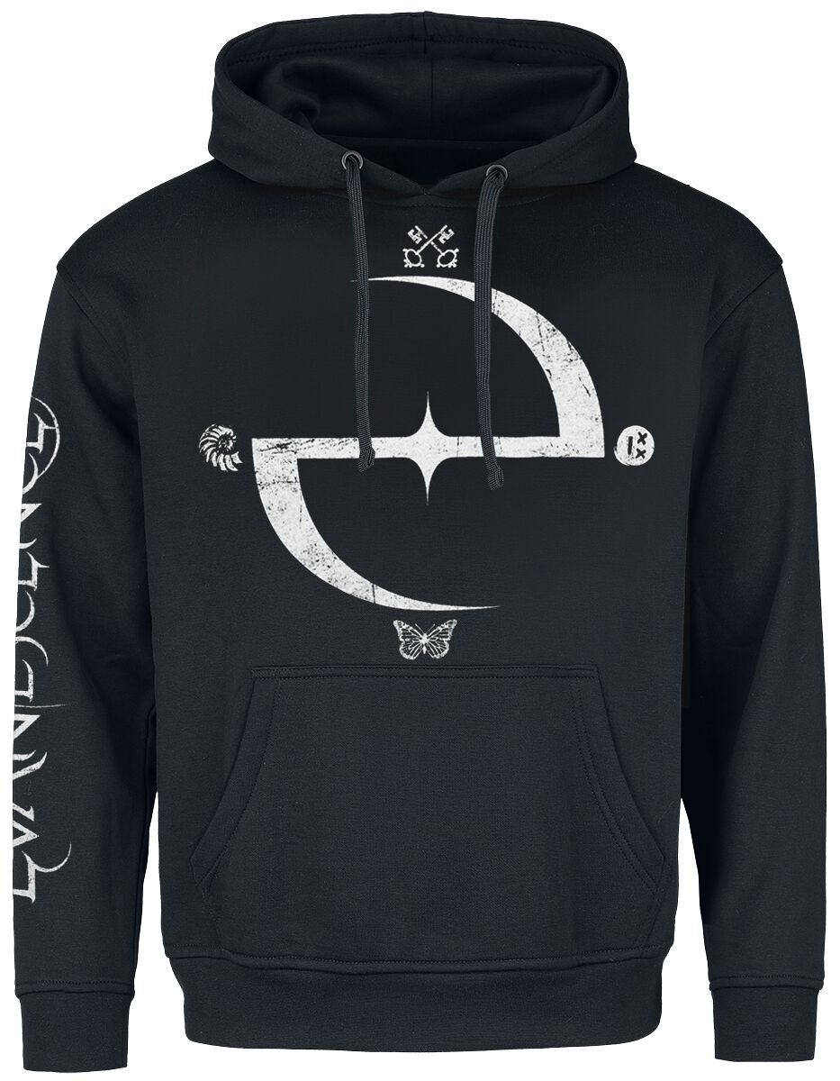 Sweat-shirt à capuche  de Evanescence - EV04 - S à XXL - pour Homme - noir - Evanescence