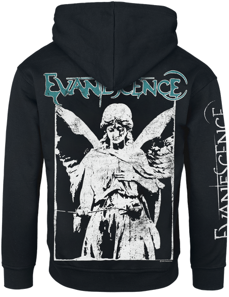 Sweat-shirt à capuche  de Evanescence - EV04 - S à XXL - pour Homme - noir - Evanescence - View 2