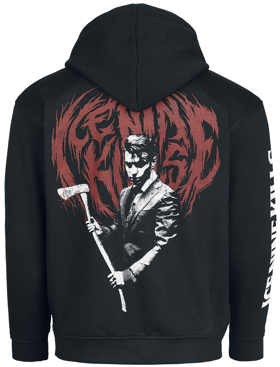 Sweat-shirt à capuche  de Ice Nine Kills - Spencer Axe - S à XXL - pour Homme - noir - Ice Nine Kills - View 2